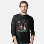 My Neighbor Wednesday-mens long sleeved tee-zascanauta