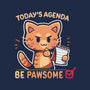 Be Pawsome-mens basic tee-TechraNova