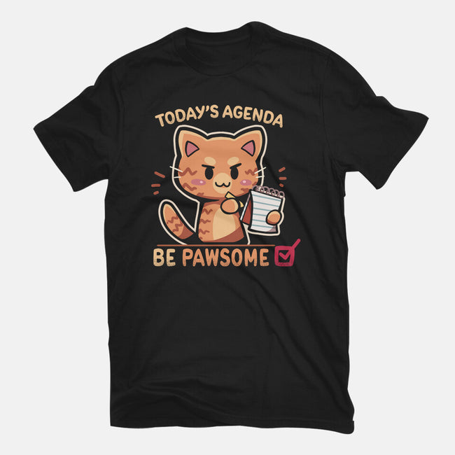 Be Pawsome-youth basic tee-TechraNova