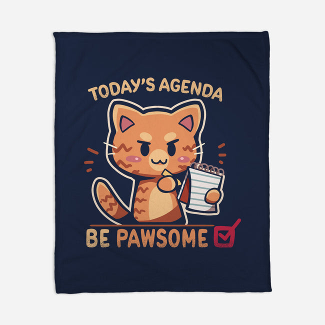 Be Pawsome-none fleece blanket-TechraNova