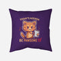 Be Pawsome-none removable cover throw pillow-TechraNova