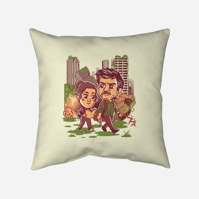 Surviving Together-none removable cover w insert throw pillow-estudiofitas