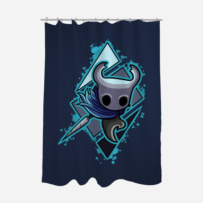 The Bug Knight-none polyester shower curtain-nickzzarto