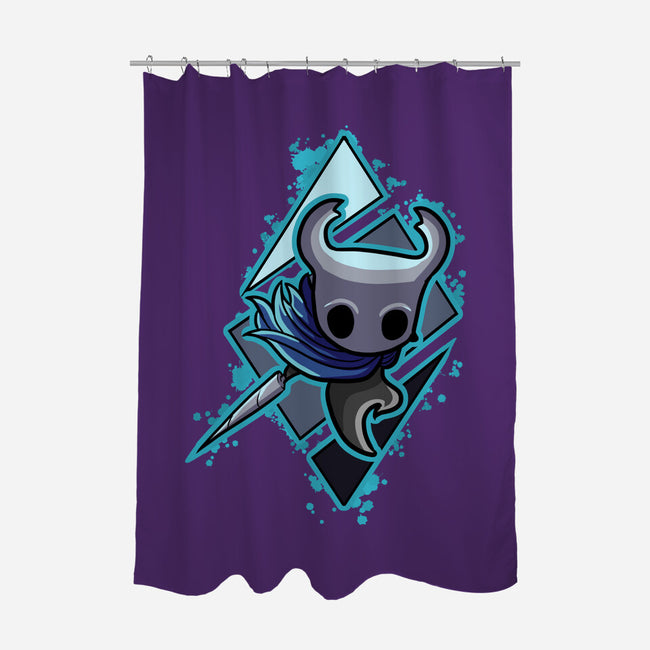 The Bug Knight-none polyester shower curtain-nickzzarto
