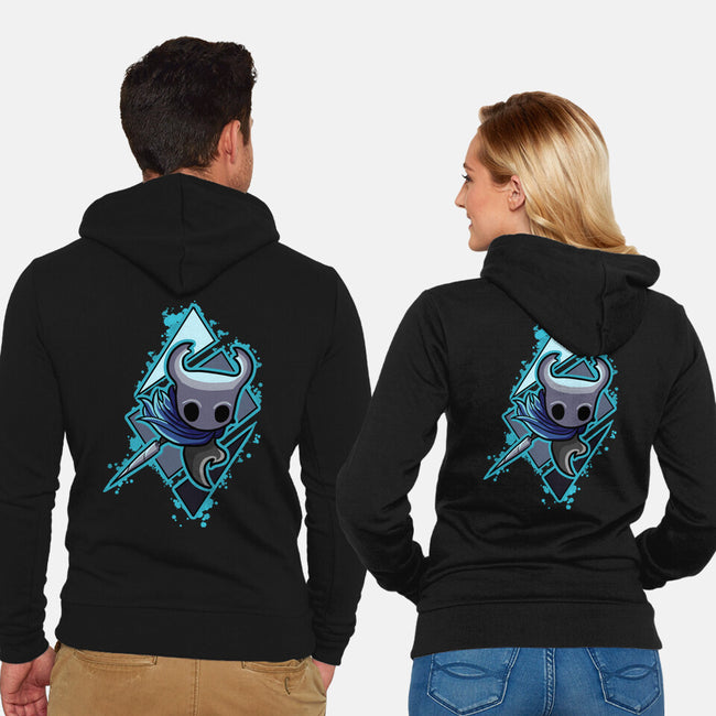 The Bug Knight-unisex zip-up sweatshirt-nickzzarto