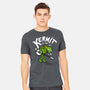 Banjoist Frog-mens heavyweight tee-Raffiti