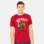 Banjoist Frog-mens heavyweight tee-Raffiti