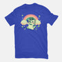 Shamrock Kitty-unisex basic tee-TechraNova