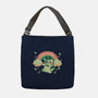 Shamrock Kitty-none adjustable tote bag-TechraNova