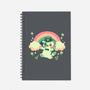 Shamrock Kitty-none dot grid notebook-TechraNova