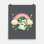 Shamrock Kitty-none matte poster-TechraNova