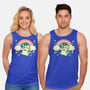 Shamrock Kitty-unisex basic tank-TechraNova