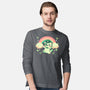 Shamrock Kitty-mens long sleeved tee-TechraNova