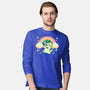 Shamrock Kitty-mens long sleeved tee-TechraNova