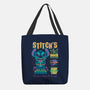 Stitch's Tiki Shack-none basic tote bag-Nemons