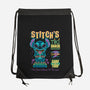 Stitch's Tiki Shack-none drawstring bag-Nemons