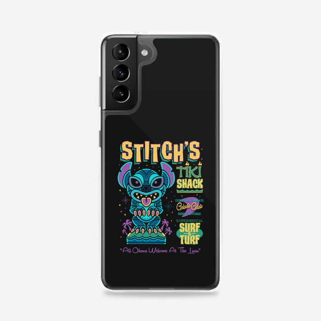 Stitch's Tiki Shack-samsung snap phone case-Nemons