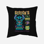 Stitch's Tiki Shack-none removable cover w insert throw pillow-Nemons