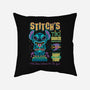 Stitch's Tiki Shack-none removable cover throw pillow-Nemons