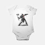 God Throwing Axe-baby basic onesie-zascanauta