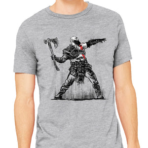 God Throwing Axe