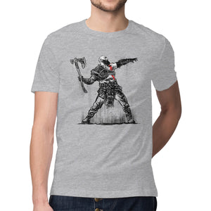 God Throwing Axe