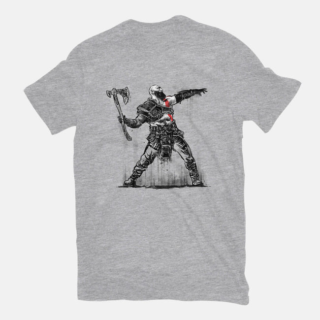 God Throwing Axe-youth basic tee-zascanauta