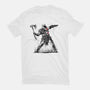 God Throwing Axe-womens basic tee-zascanauta