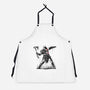 God Throwing Axe-unisex kitchen apron-zascanauta