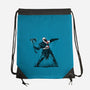 God Throwing Axe-none drawstring bag-zascanauta