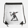God Throwing Axe-none drawstring bag-zascanauta
