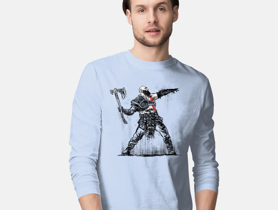 God Throwing Axe