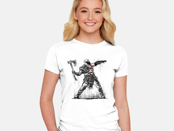 God Throwing Axe