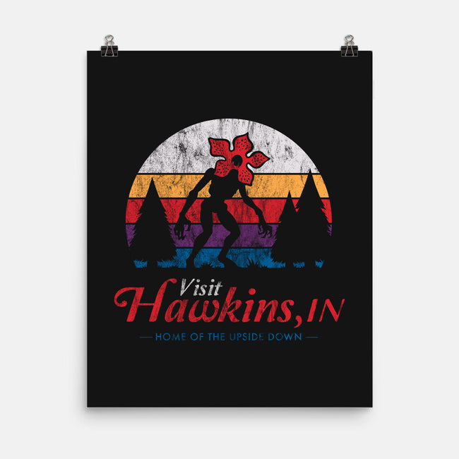 Home Of The Upside Down-none matte poster-Nemons
