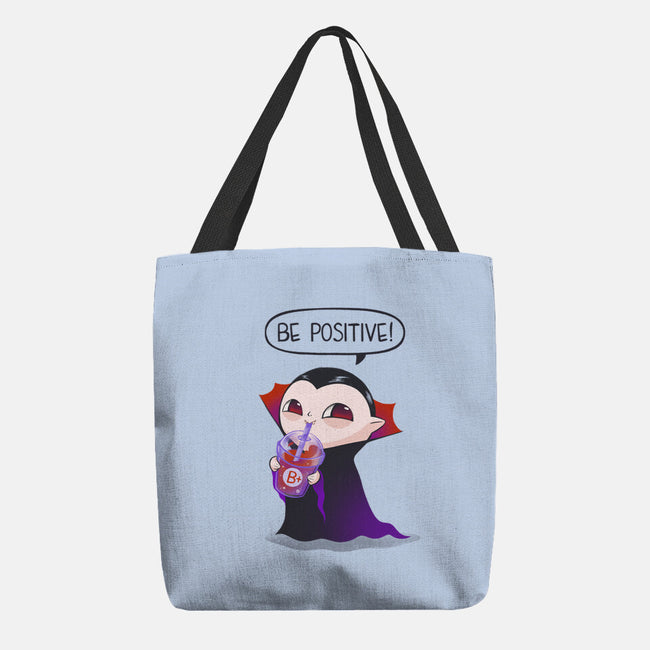 Be Positive-none basic tote bag-ricolaa