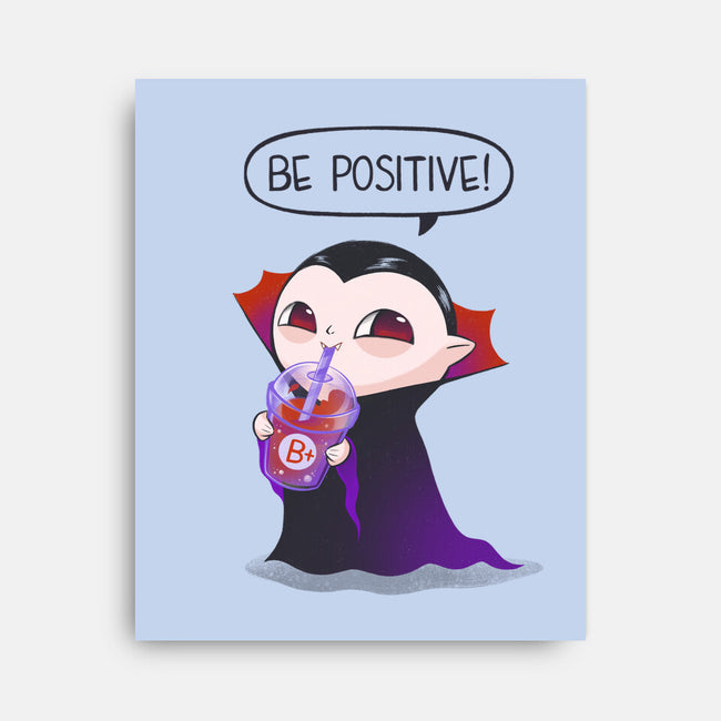 Be Positive-none stretched canvas-ricolaa