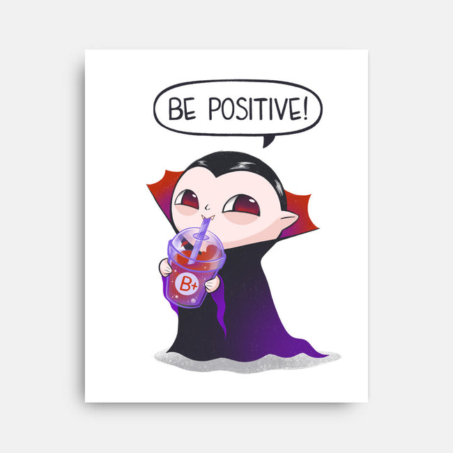 Be Positive-none stretched canvas-ricolaa