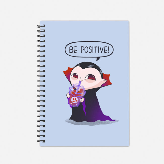 Be Positive-none dot grid notebook-ricolaa