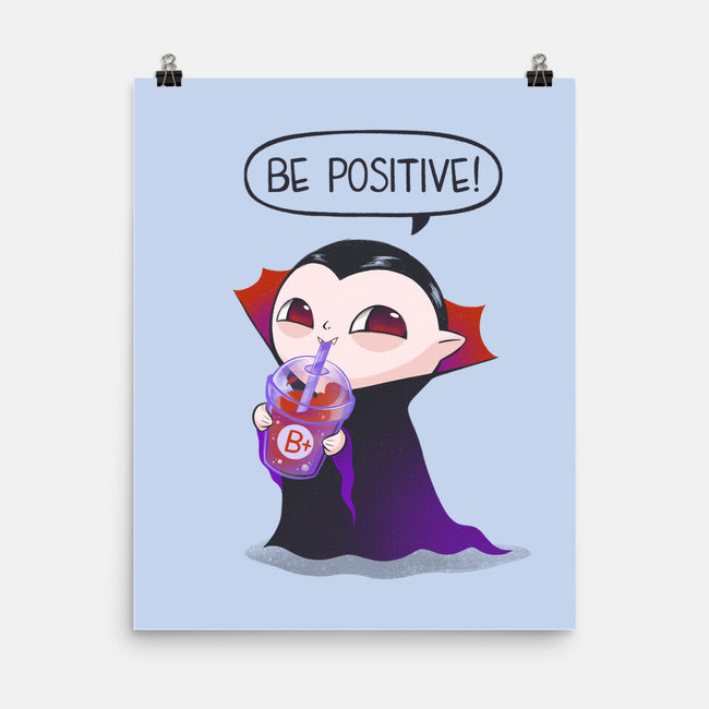 Be Positive-none matte poster-ricolaa