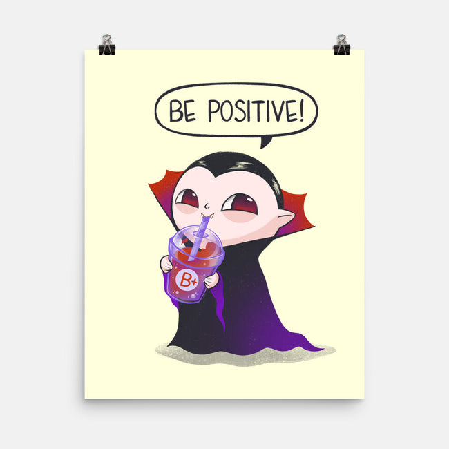 Be Positive-none matte poster-ricolaa