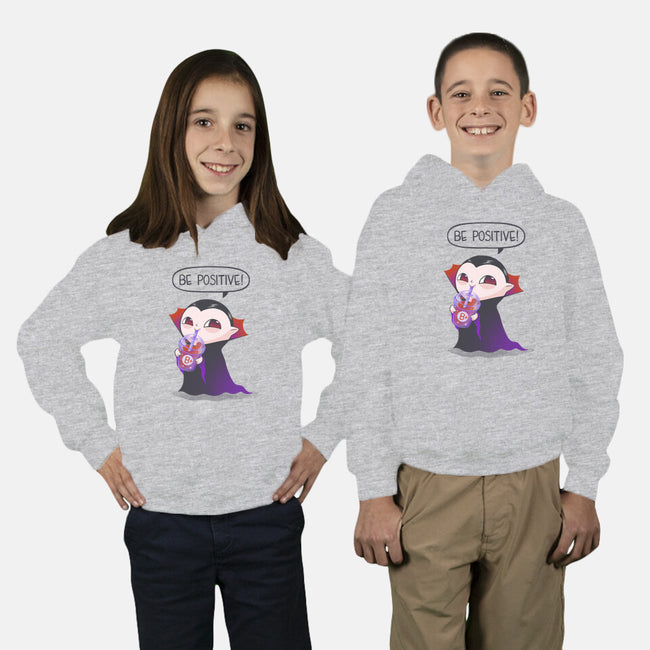 Be Positive-youth pullover sweatshirt-ricolaa