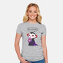 Be Positive-womens fitted tee-ricolaa