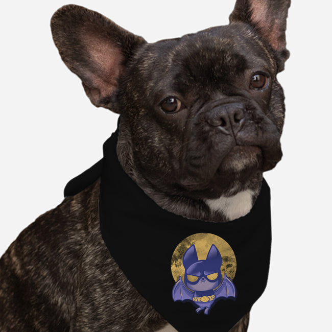 Beware I'm The Night-dog bandana pet collar-ricolaa