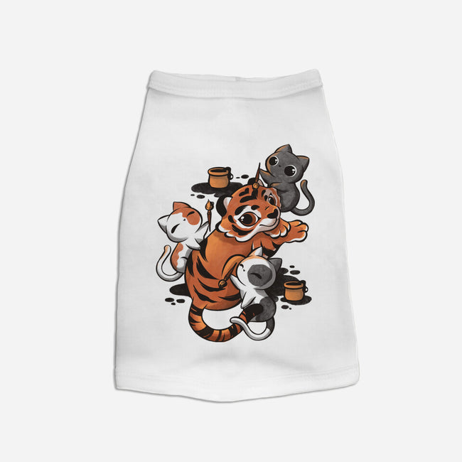 Tiger Tattoo-dog basic pet tank-ricolaa