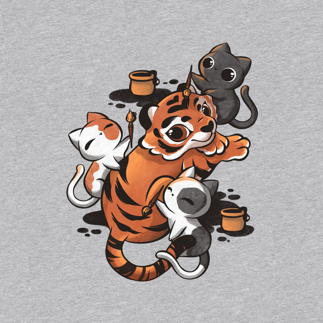Tiger Tattoo-womens fitted tee-ricolaa