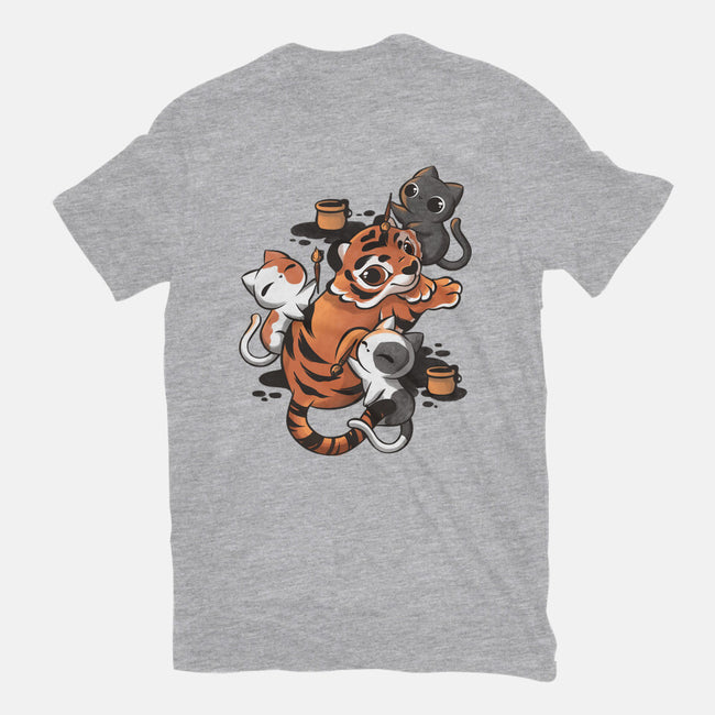 Tiger Tattoo-womens basic tee-ricolaa