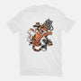 Tiger Tattoo-womens basic tee-ricolaa