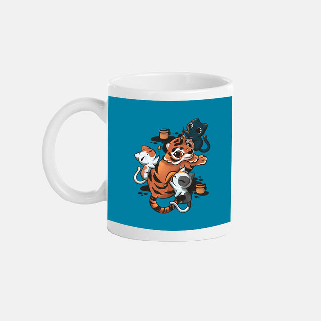 Tiger Tattoo-none mug drinkware-ricolaa