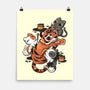 Tiger Tattoo-none matte poster-ricolaa