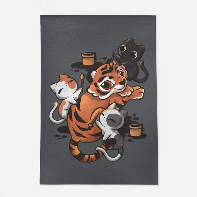 Tiger Tattoo-none indoor rug-ricolaa